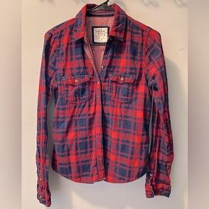Red plaid flannel